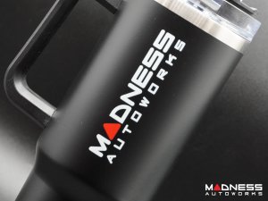 The MAD Cup - Black Cup/ White Logo